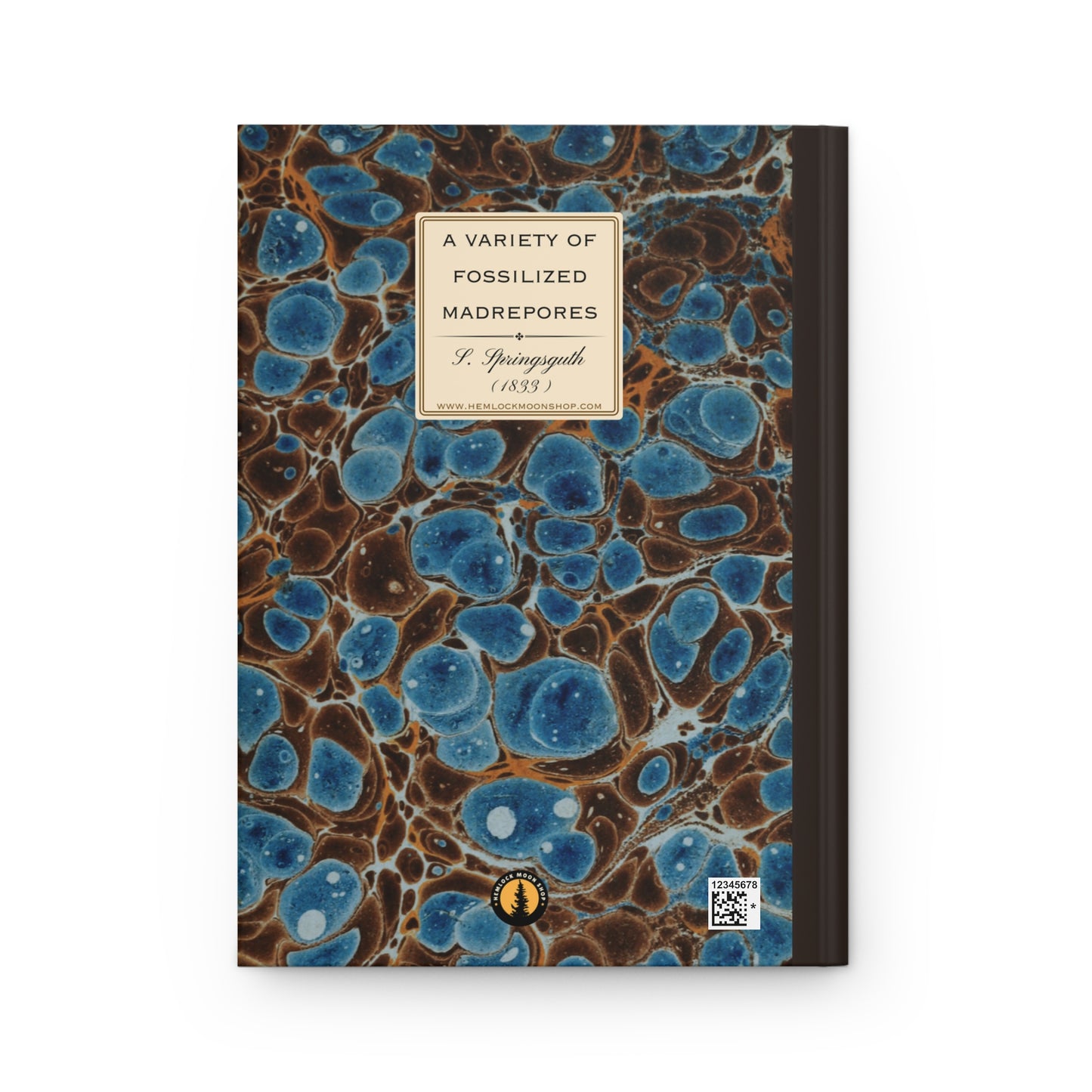 Vintage Fossil Collection Hardcover Notebook No. 005