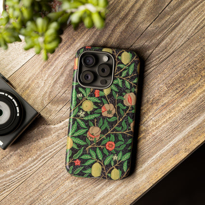 Pomegranate Pattern Antique Arts & Crafts iPhone Case