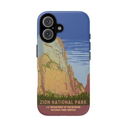 Zion National Park Retro iPhone Case