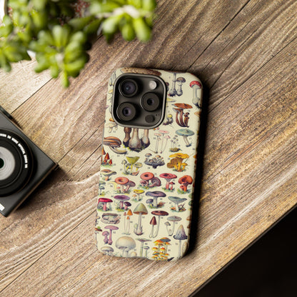 Antique Forager Fungi iPhone Case