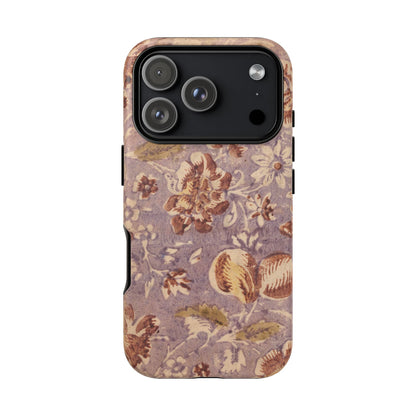 Vintage Lavender & Rose Fruit & Floral iPhone Case