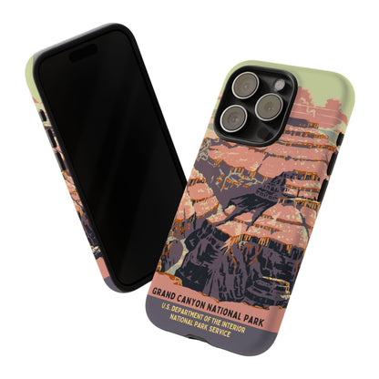Grand Canyon National Park Retro iPhone Case