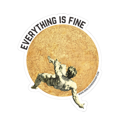 Everything Is Fine Icarus Sticker (4 sizes)