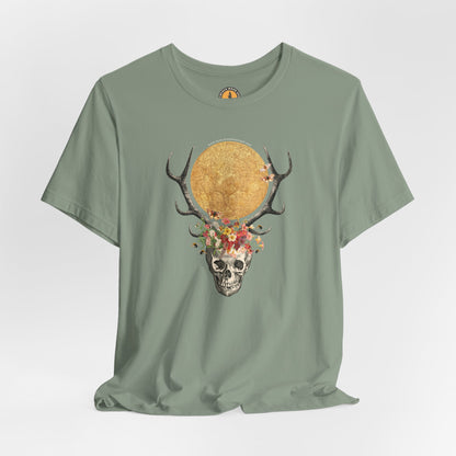 Bohemian Skull & Antlers Tee