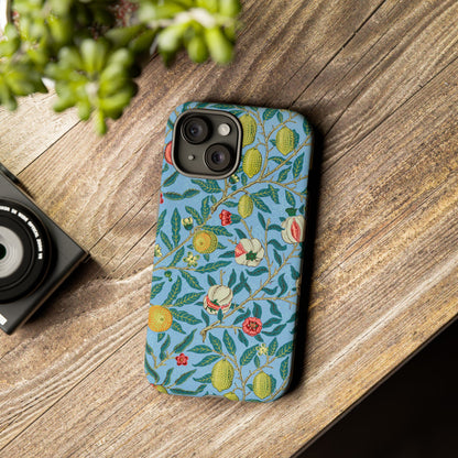 Four Fruits Antique Arts & Crafts iPhone Case