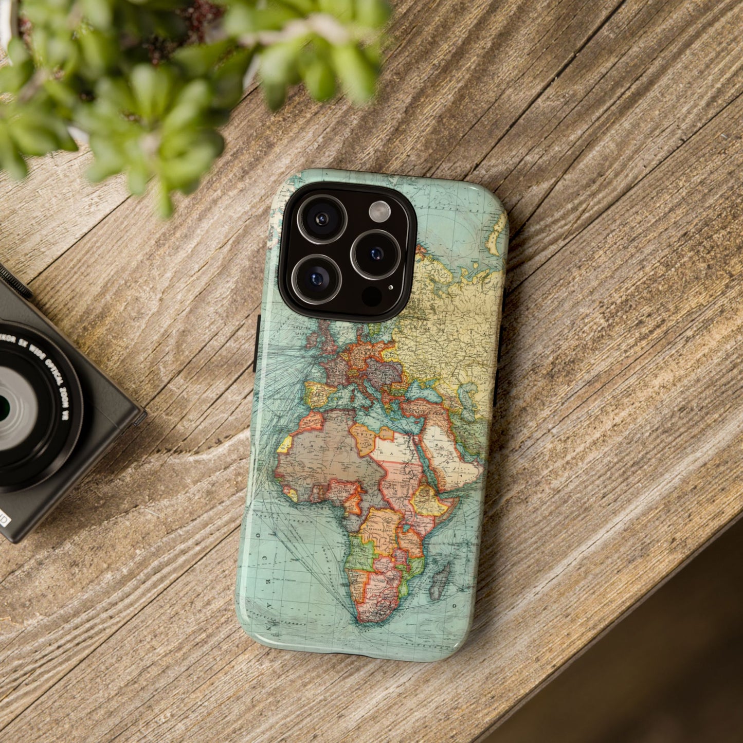 World Map iPhone Case