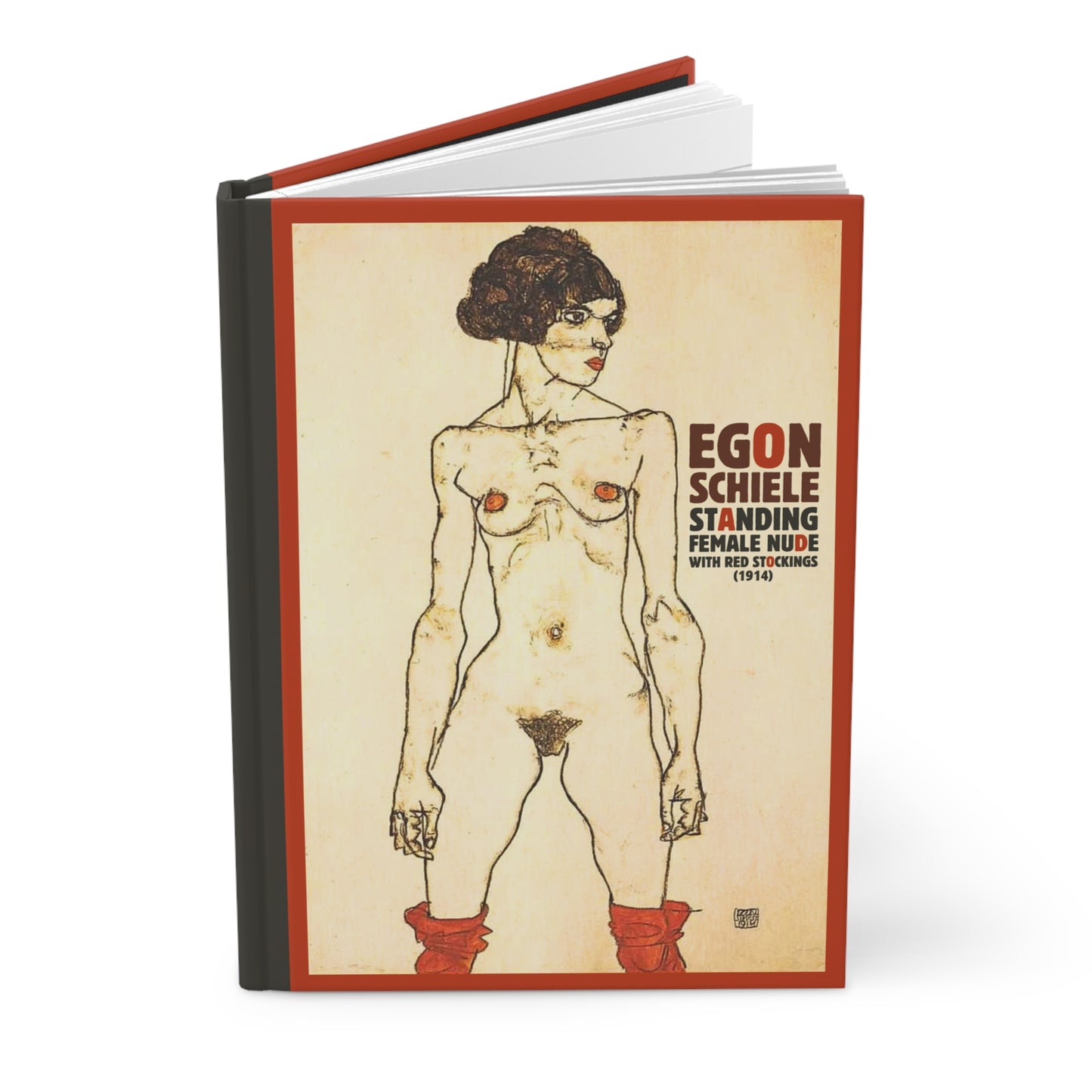 Egon Schiele Hardcover Art Journal No. 006