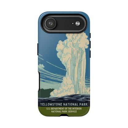 Yellowstone National Park Retro iPhone Case