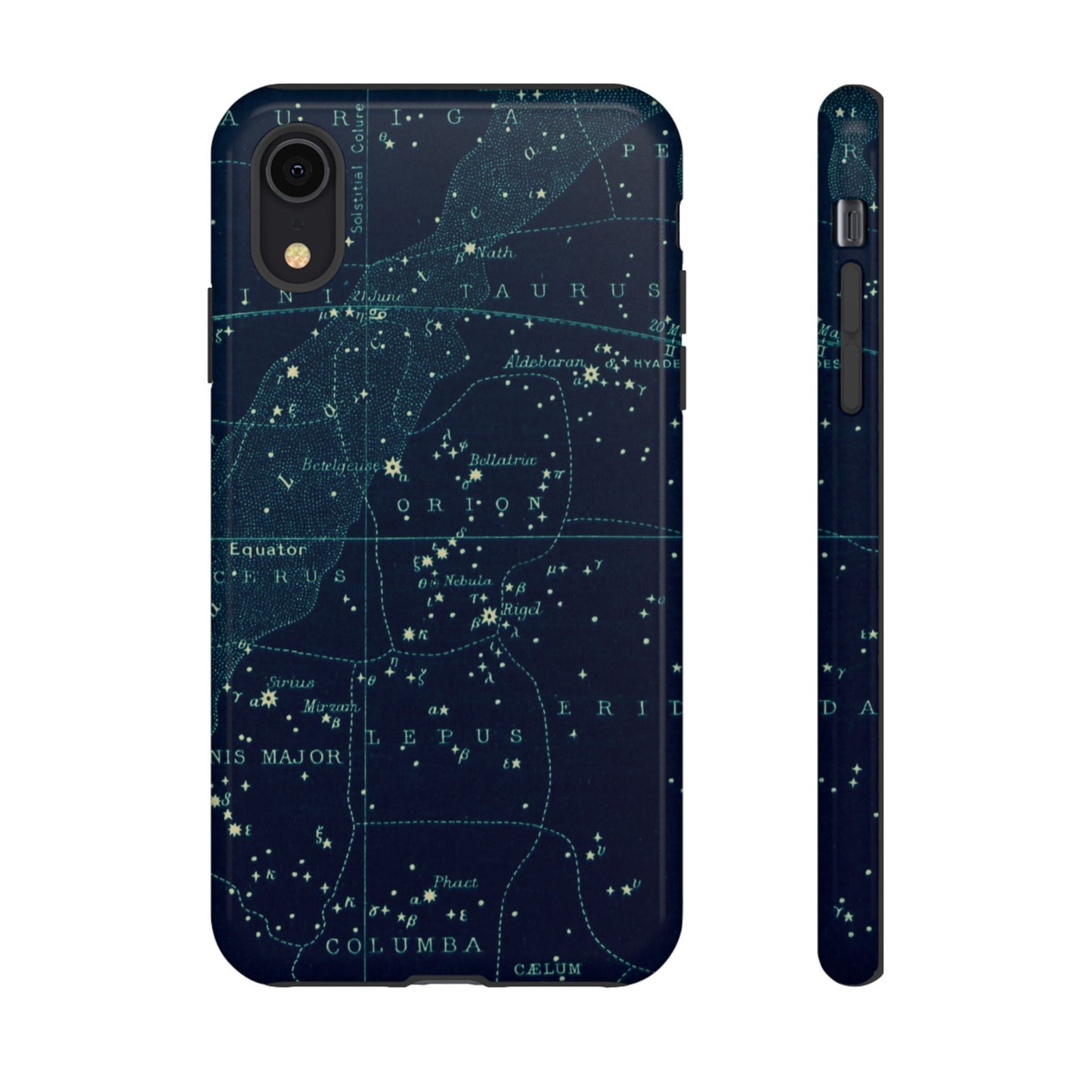 Stargazer Orion iPhone Case | Vintage Constellations Map