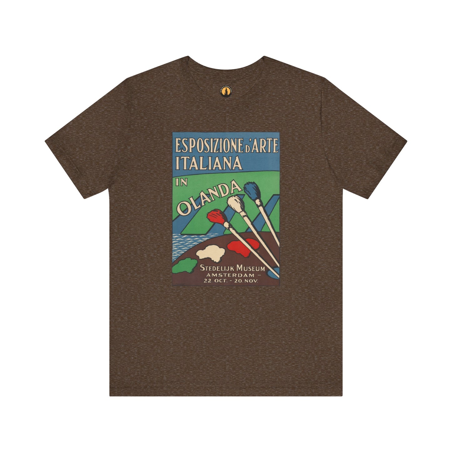 Amsterdam Art Exhibition Antique Poster Tee
