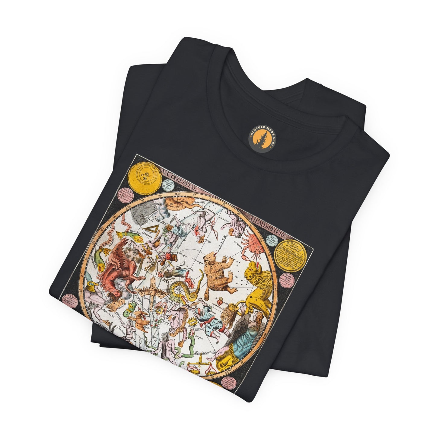 Constellations Vintage Star Map Tee