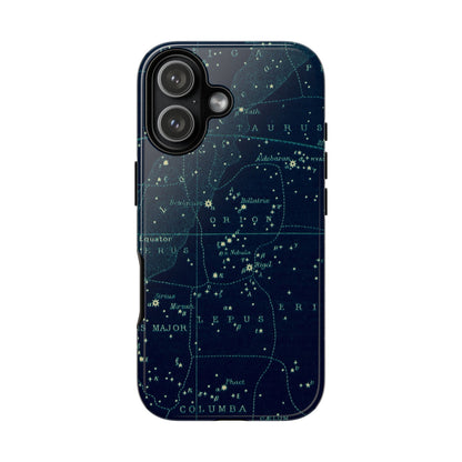 Stargazer Orion iPhone Case | Vintage Constellations Map