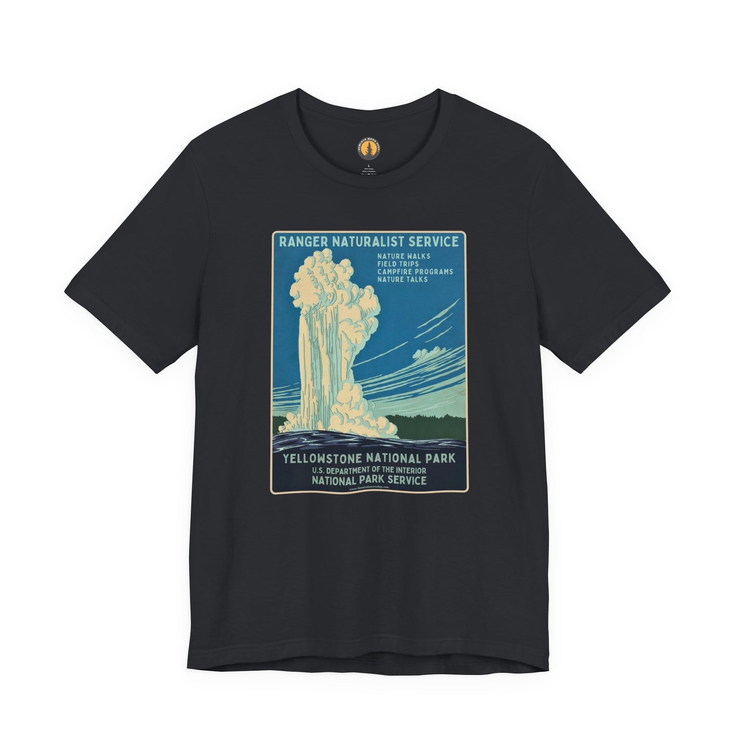 Yellowstone National Park Vintage Art Tee