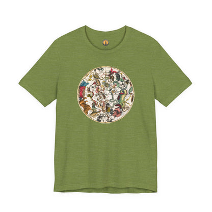 Southern Constellations Antique Map Tee