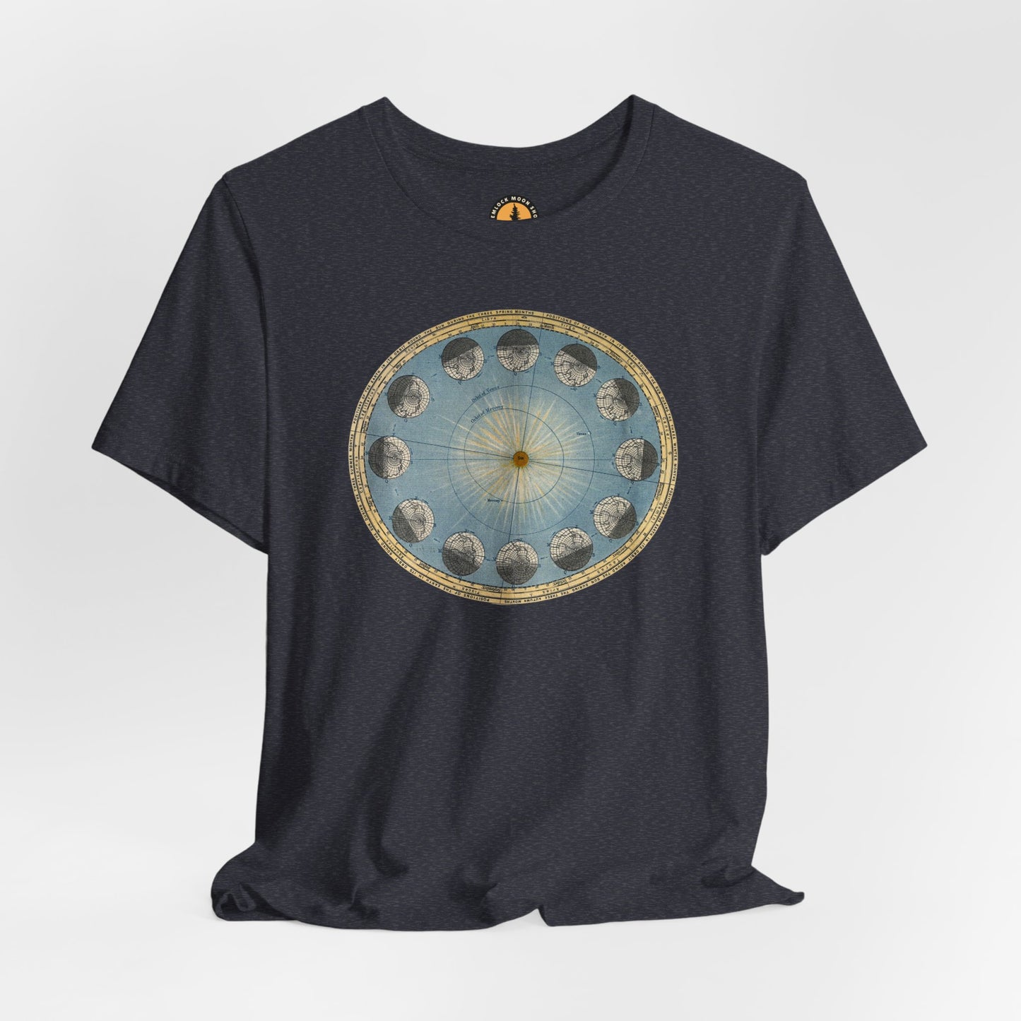 Earth's Orbit Vintage Astronomy Art Tee