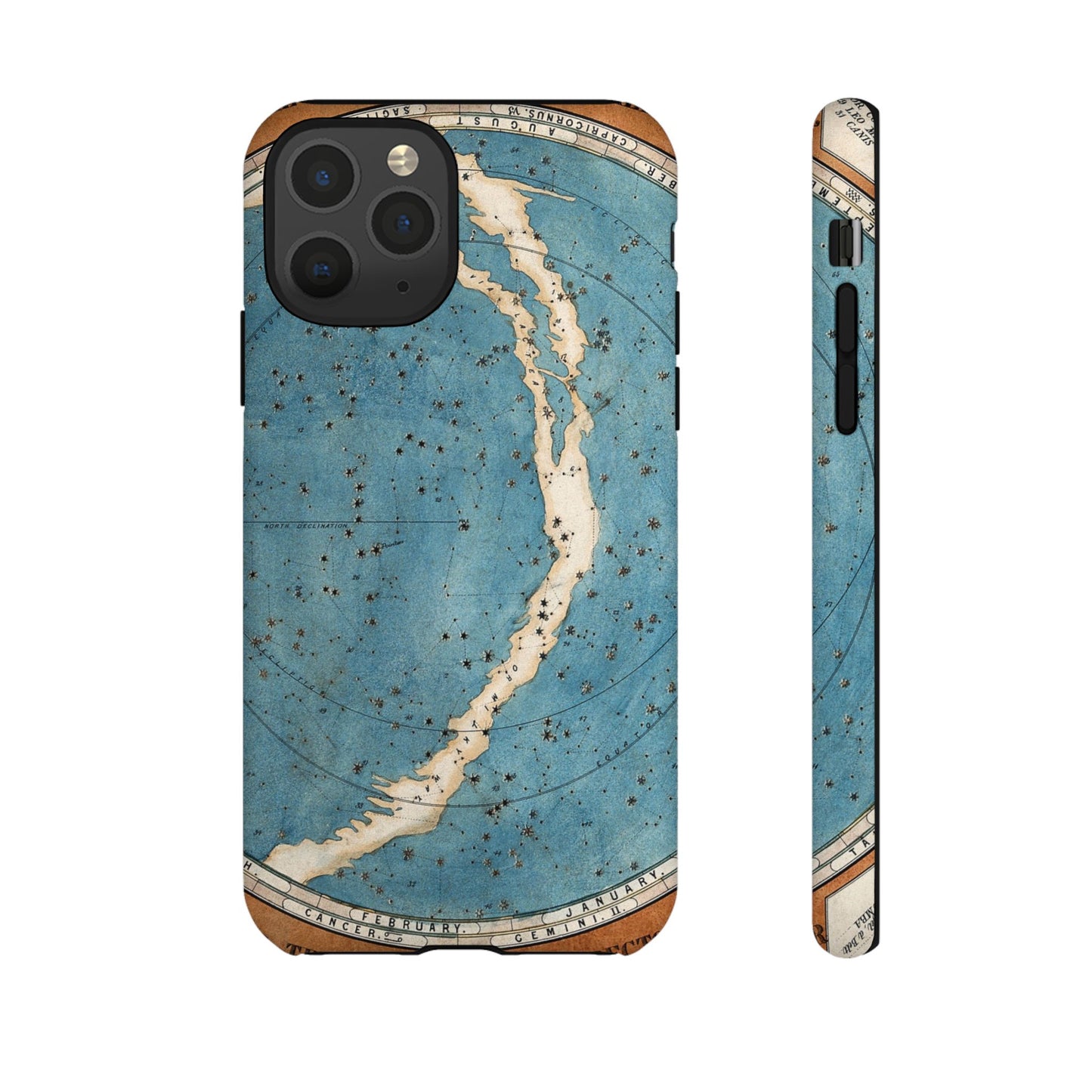 Vintage Star Map Celestial iPhone Case