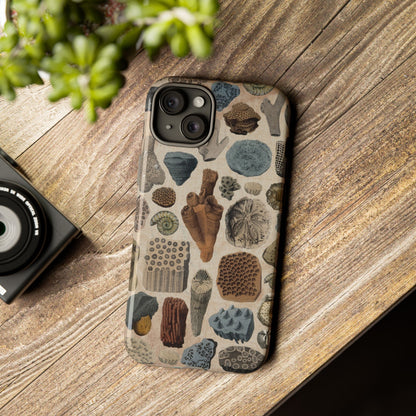Fossils Antique Illustrations iPhone Case