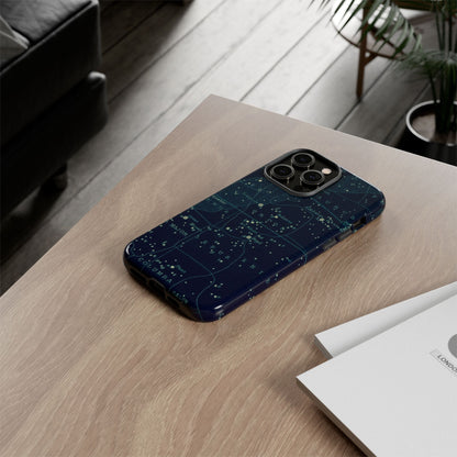 Stargazer Orion iPhone Case | Vintage Constellations Map