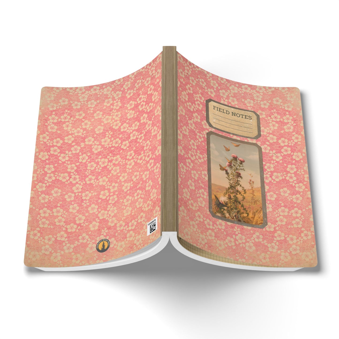 Summer Meadow Vintage Field Notes | Softcover Journal with Inside Illustrations