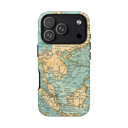 South China Sea Antique Map iPhone Case