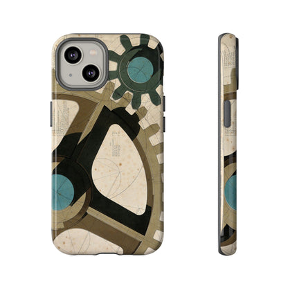 Antique Industrial Cog Wheels iPhone Case