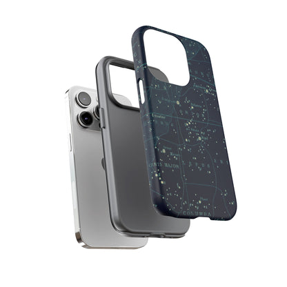 Stargazer Orion iPhone Case | Vintage Constellations Map