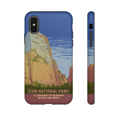 Zion National Park Retro iPhone Case