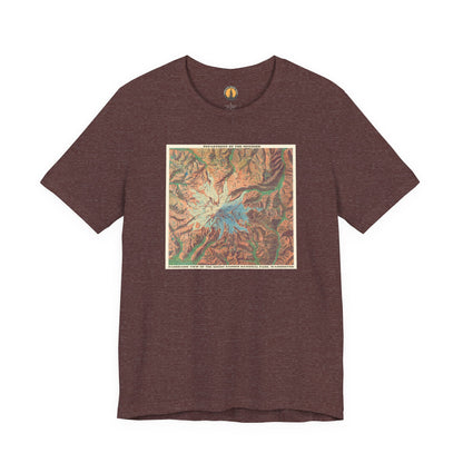 Mount Rainier Vintage Map Tee