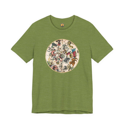 Northern Constellations Antique Map Tee
