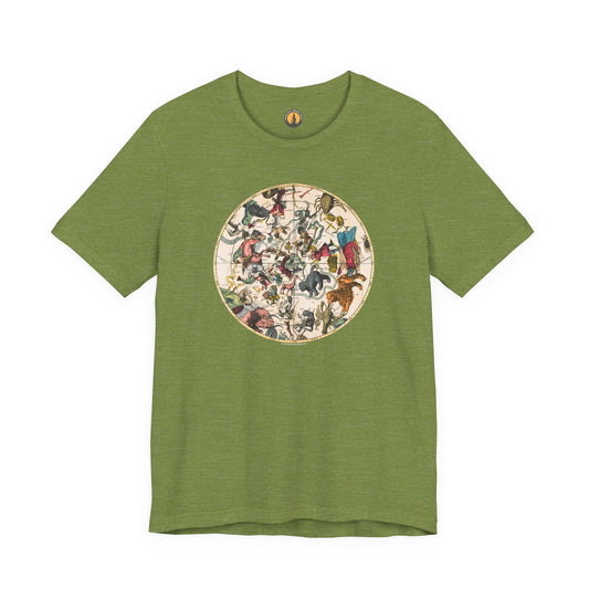 Northern Constellations Antique Map Tee