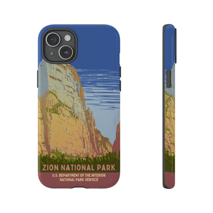 Zion National Park Retro iPhone Case