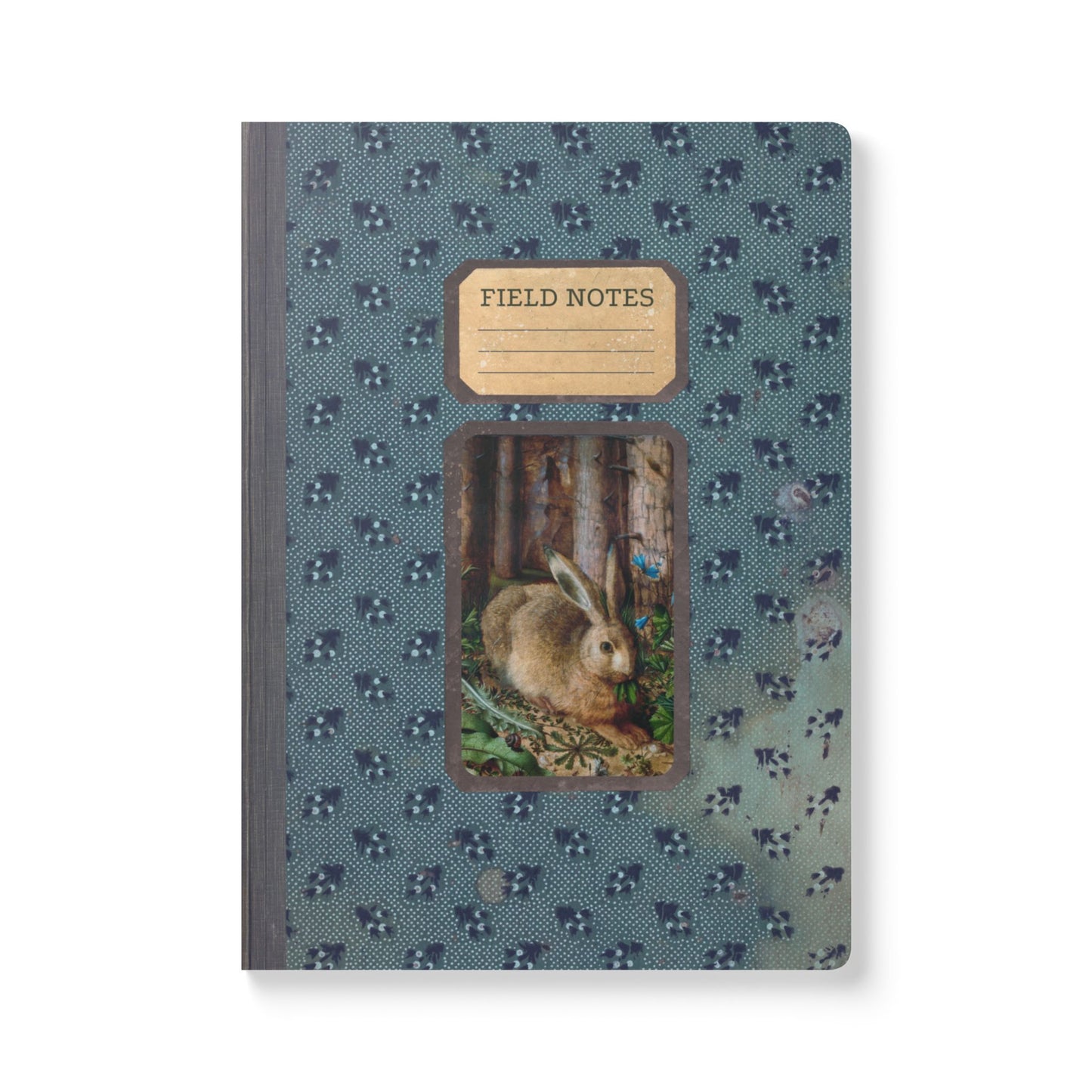 Forest & Rabbit Vintage Field Notes | Softcover Journal with Inside Illustrations