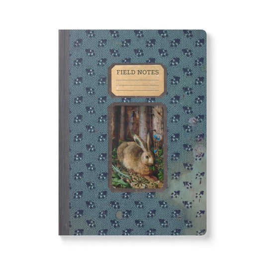Forest & Rabbit Vintage Field Notes | Softcover Journal with Inside Illustrations
