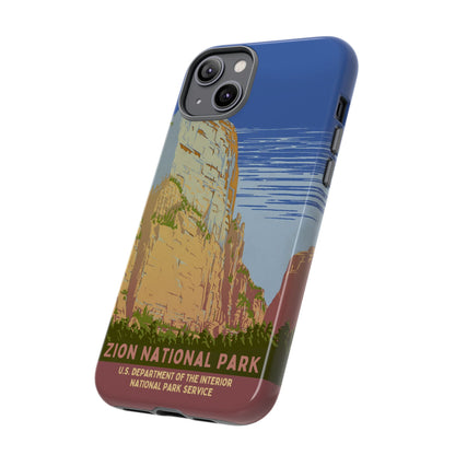 Zion National Park Retro iPhone Case