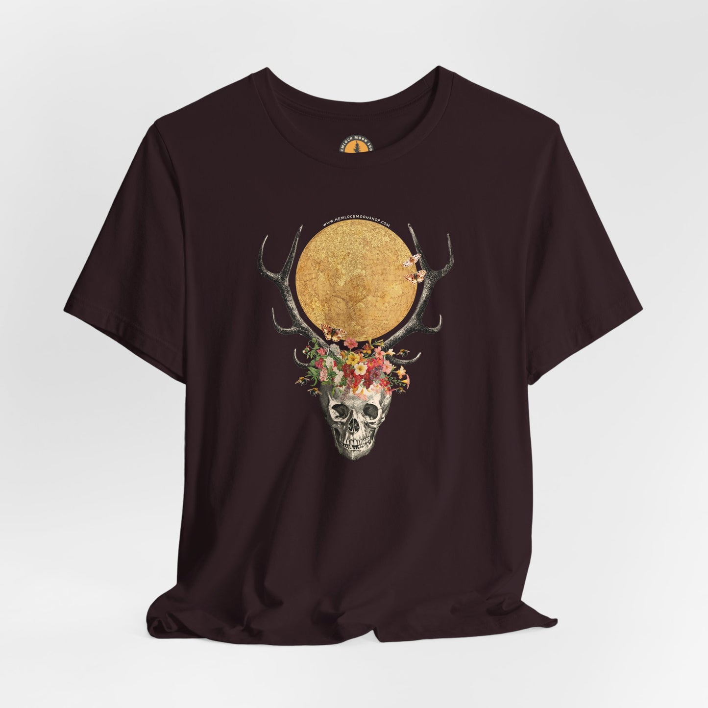 Bohemian Skull & Antlers Tee