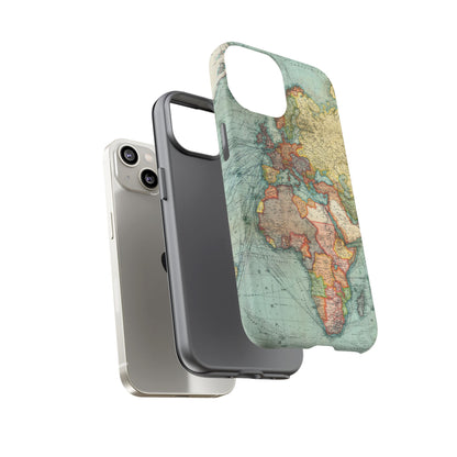World Map iPhone Case
