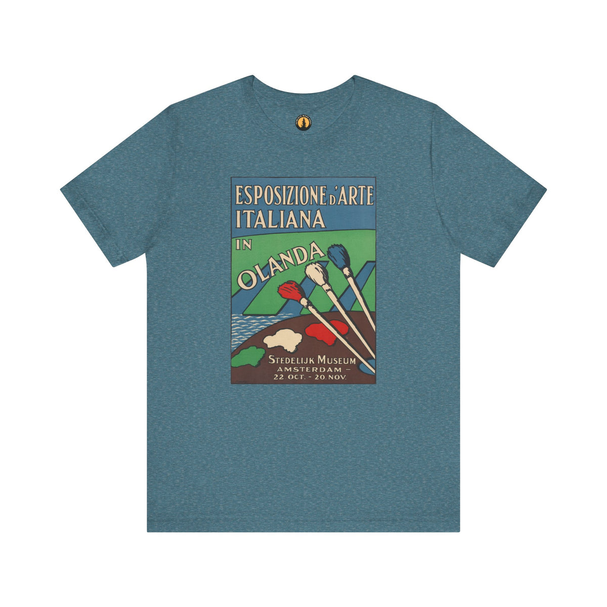 Amsterdam Art Exhibition Antique Poster Tee