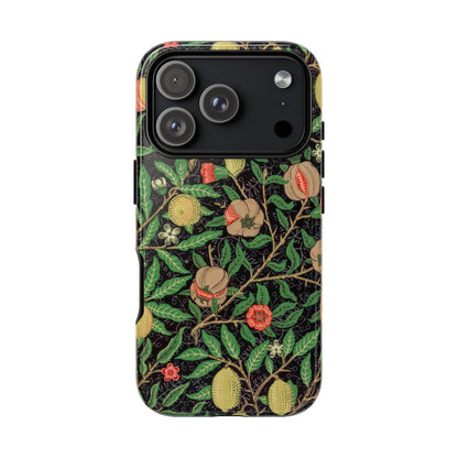 Pomegranate Pattern Antique Arts & Crafts iPhone Case