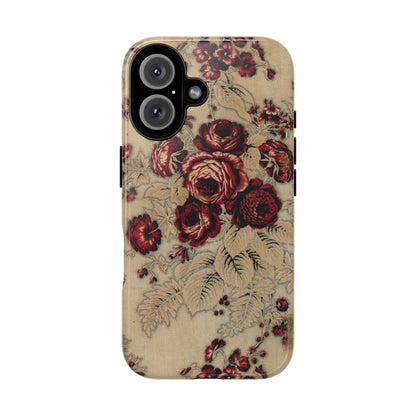 Red Roses Vintage iPhone Case