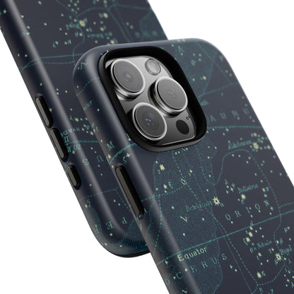 Stargazer Orion iPhone Case | Vintage Constellations Map