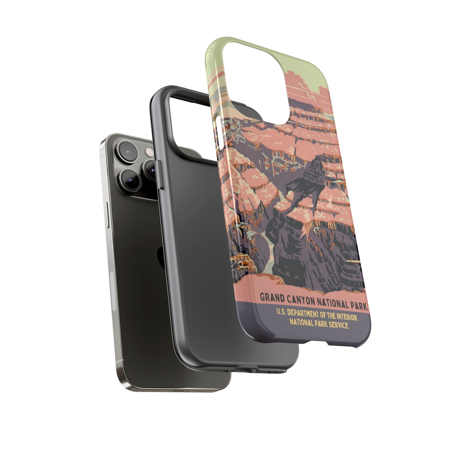 Grand Canyon National Park Retro iPhone Case