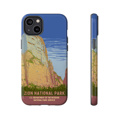 Zion National Park Retro iPhone Case