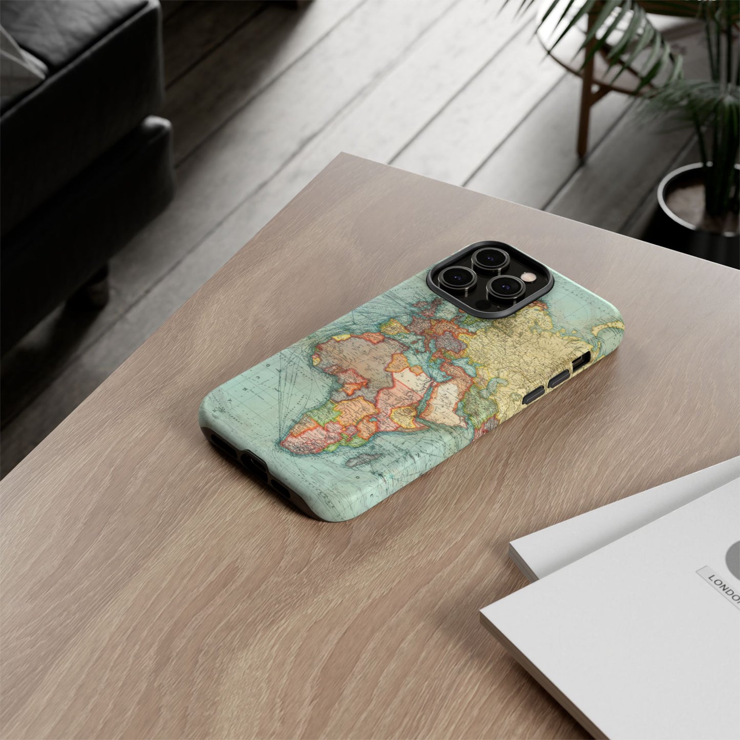World Map iPhone Case