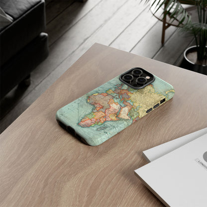 World Map iPhone Case