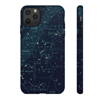 Stargazer Orion iPhone Case | Vintage Constellations Map