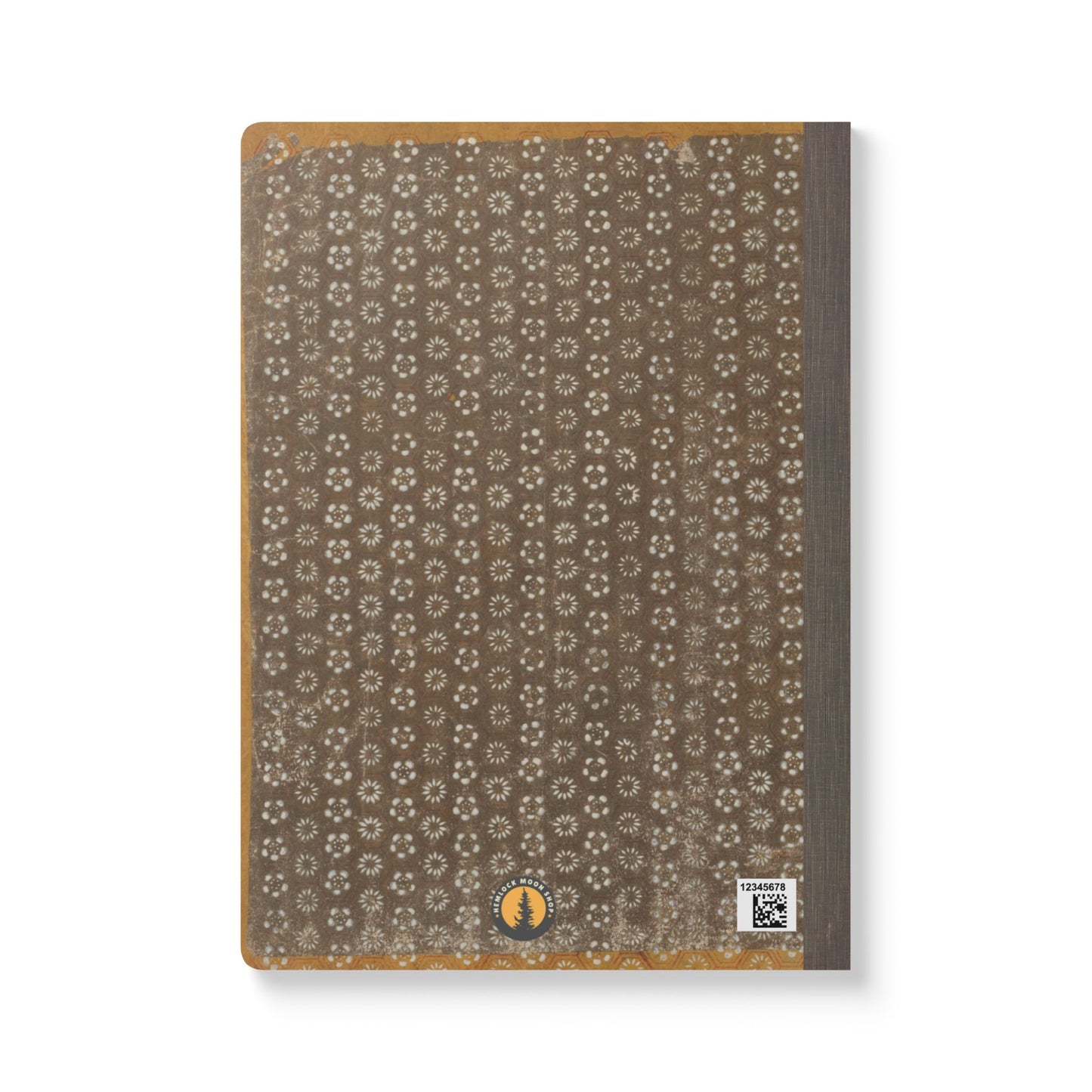 Fossils Vintage Brown Softcover Pocket Notebook