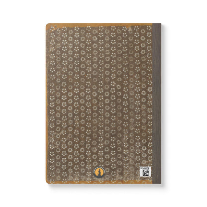Fossils Vintage Brown Softcover Pocket Notebook
