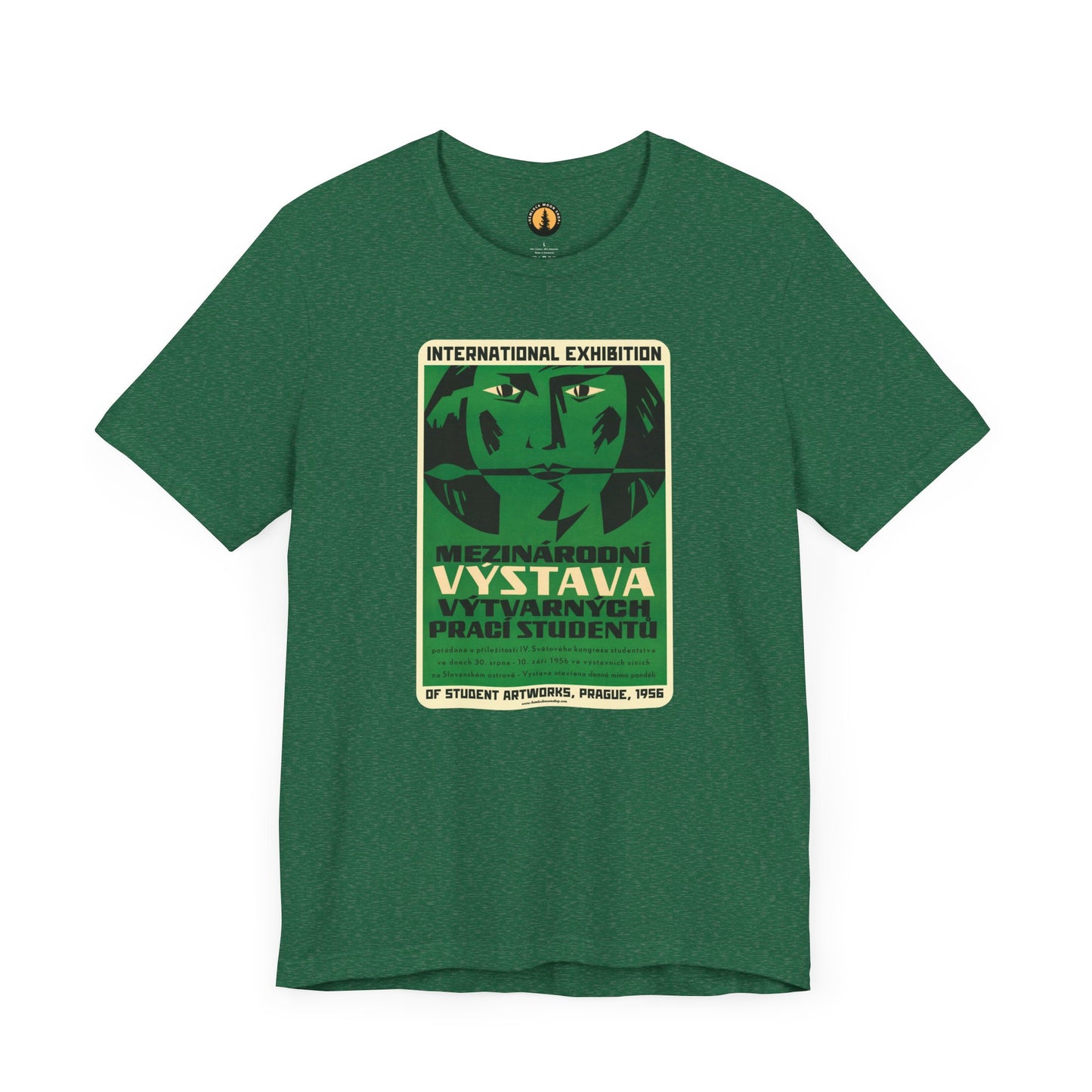 Prague Art Exhibition Vintage Tee