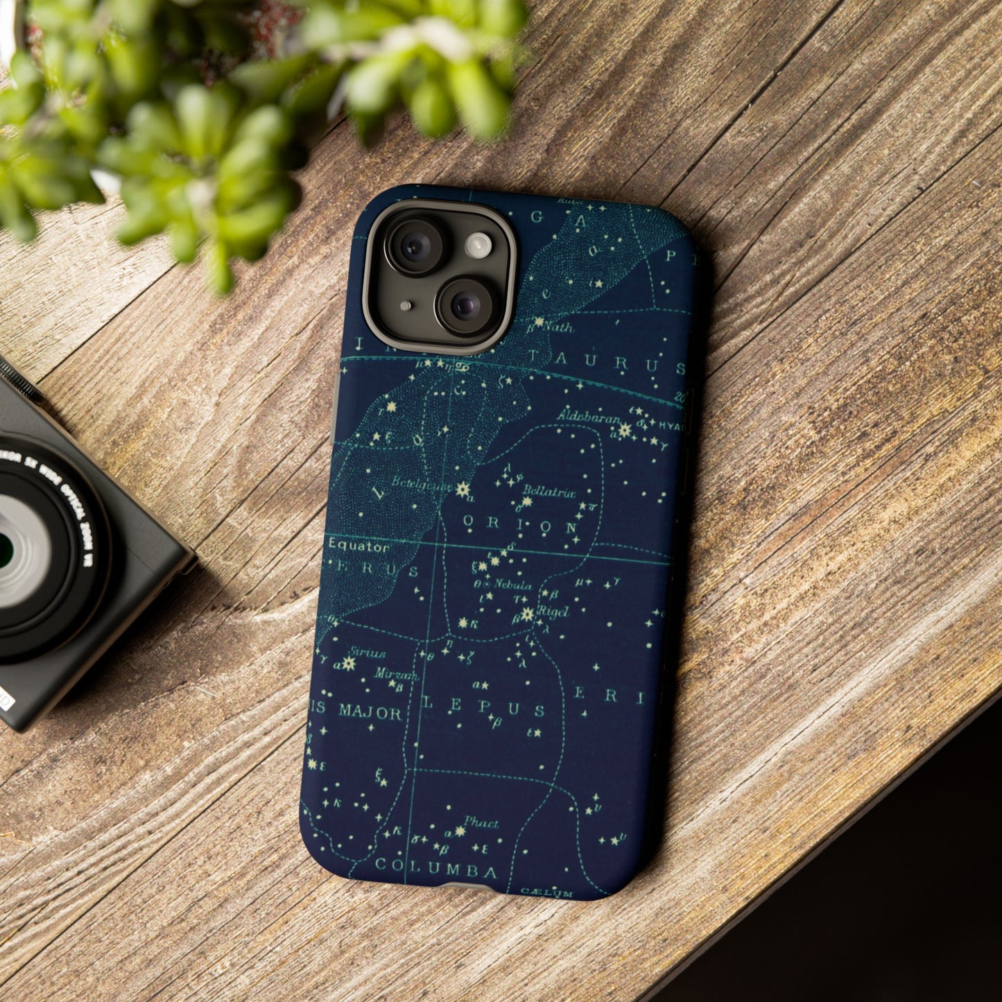 Stargazer Orion iPhone Case | Vintage Constellations Map