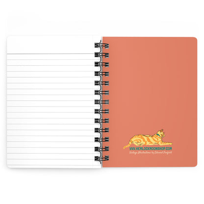 The Escape Plan | Retro Art Spiral Notebook